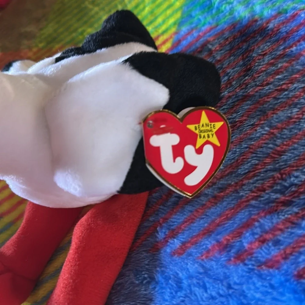 Ty Stilts the Stork Beanie Baby